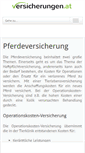 Mobile Screenshot of pferdeversicherung.at